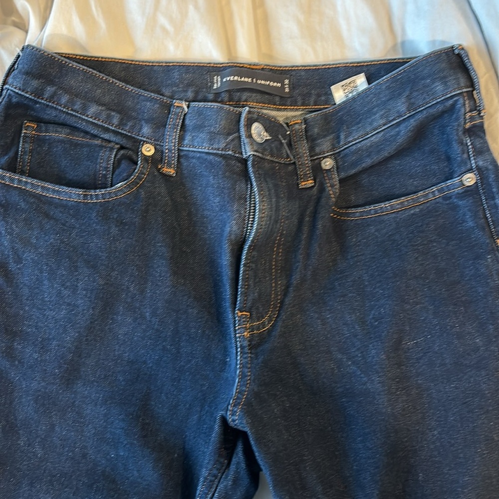 Everlane 4-Way Stretch Dark Slim Fit Jeans for Men 31x30